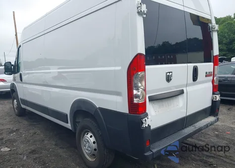 2019 Ram Promaster 2500 High Roof 159 Wb из США, поврежденный, VIN 3C6TRVDG5KE543661